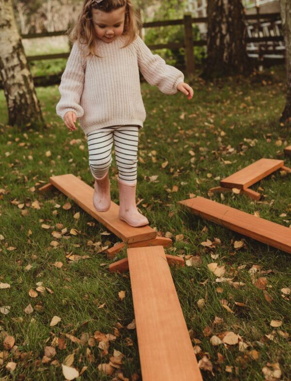 Buiten Balance Board Set – 8 stuks