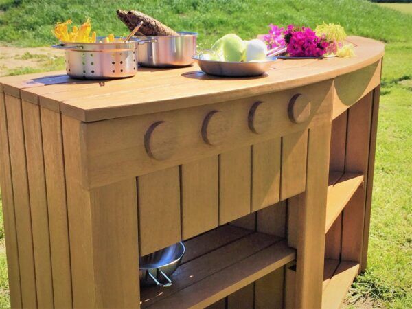 Gebogen Keukenset – 3-delig