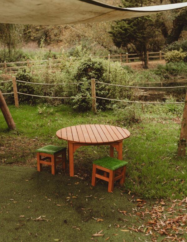 Kruk met Kunstgras Zitting – 2 stuks