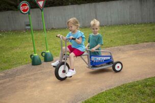 Italtrike Politie Driewieler foto 2