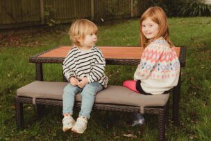 Kinderset Rieten bank