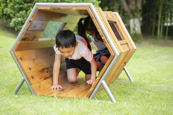 Kleurrijke Kruiptunnel