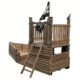houten piratenschip