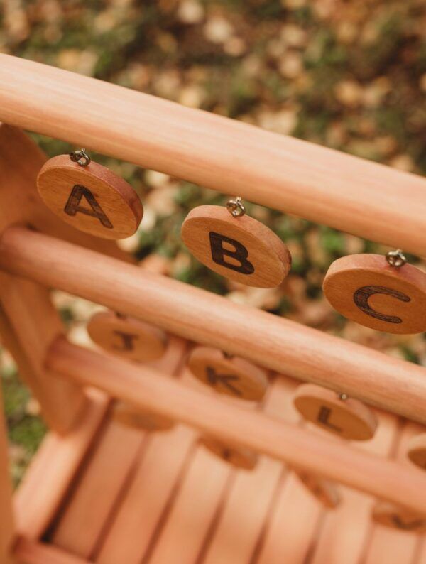 Buiten Leren Letters Station