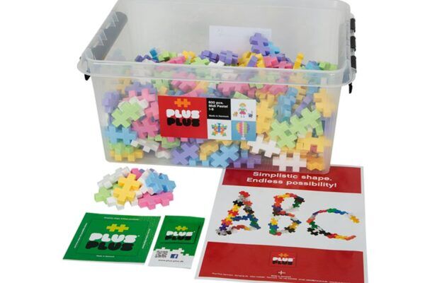 Plus-Plus Midi Bouwstenen – 600 stuks Pastelkleuren