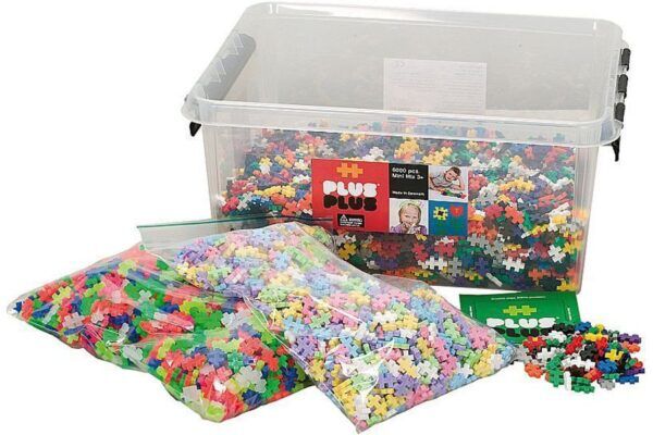 Plus-Plus Mini Bouwstenen Mix 6000 stuks