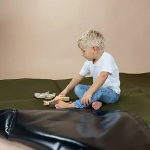 Buiten Speelkleed met Opbergtas XXL – Olijfgroen