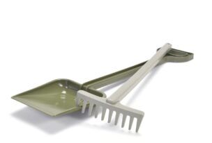 Dantoy Green Bean Grote Schep 50 cm en Hark 42 cm foto 2