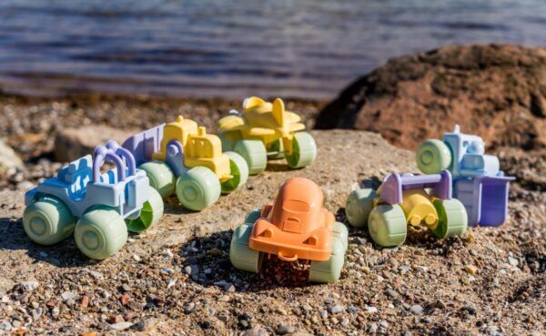 Dantoy Pastel Voertuigen Assorti 2 stuks