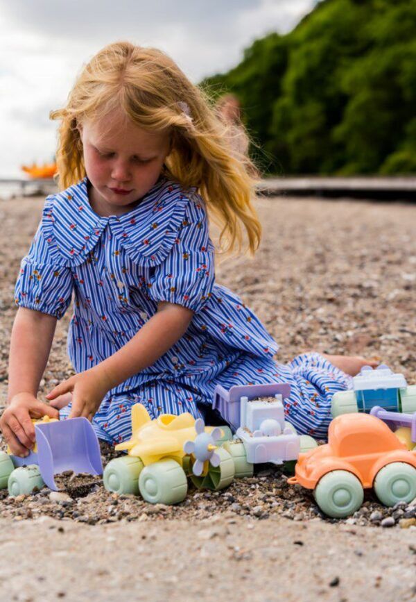 Dantoy Pastel Voertuigen Assorti 2 stuks