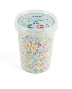 Dantoy Pastel Gerecyclede XL Kralen ≈ 1580 stuks