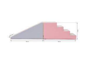 Soft Play Mega Fun Slider – Light Pastel foto 2