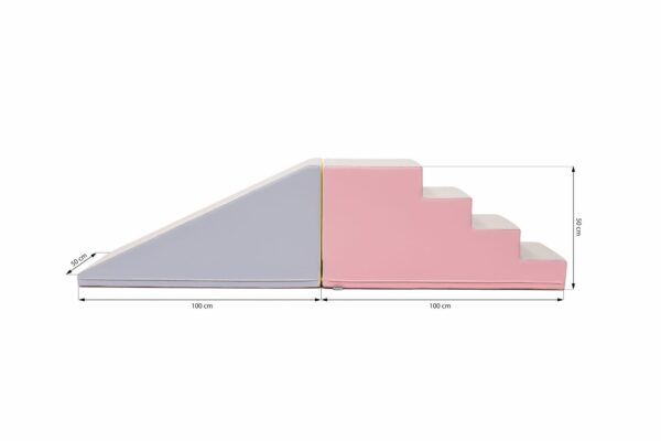 Soft Play Mega Fun Slider – Light Pastel