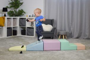 Soft Play – Corner Climber Set Licht Pastel foto 2