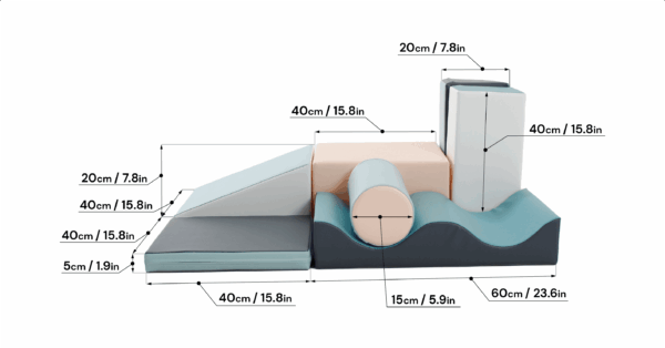 Soft Play Discovery Set – Light Pastel