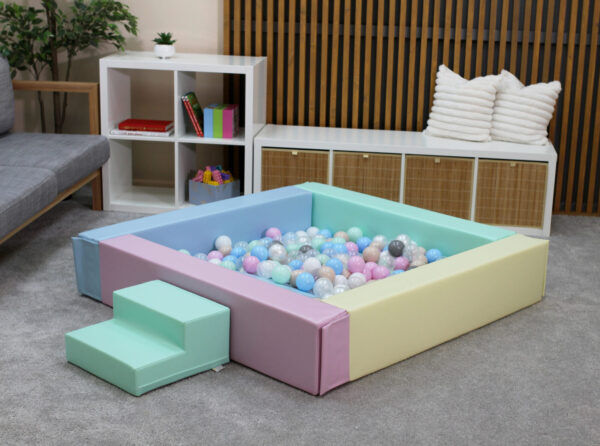 Soft Play Ballen – 500 stuks Pastel