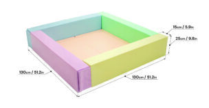 Soft Play – Ballenbak Pastel foto 2