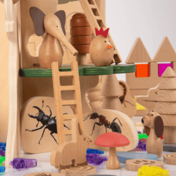 Tickit Complete Houten Boomhut  – Magisch Bos Speelset