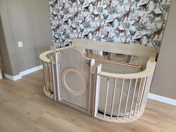 Grondbox Megs met Loopwand – Berken foto 1