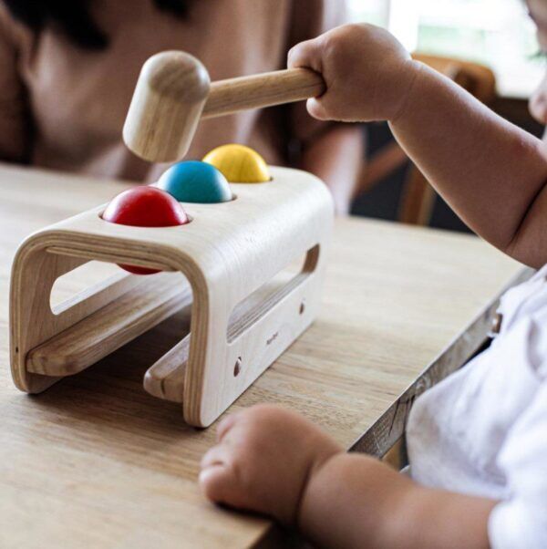 Plan Toys Houten Hamerbank foto 2