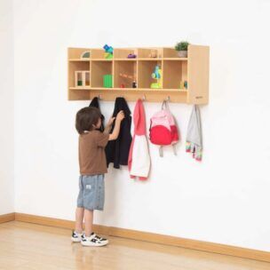 Wand Garderobe – 5 plaatsen foto 2