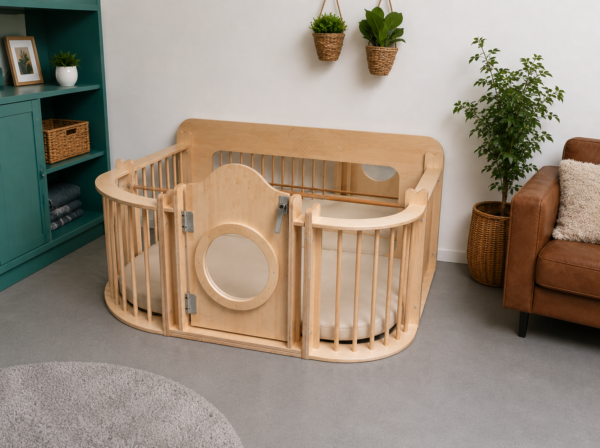 Grondbox Megs met Loopwand – Berken