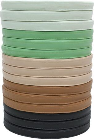 Ronde Kussens + Opbergstandaard – Natuurlijke Kleuren (set van 15 stuks) foto 2