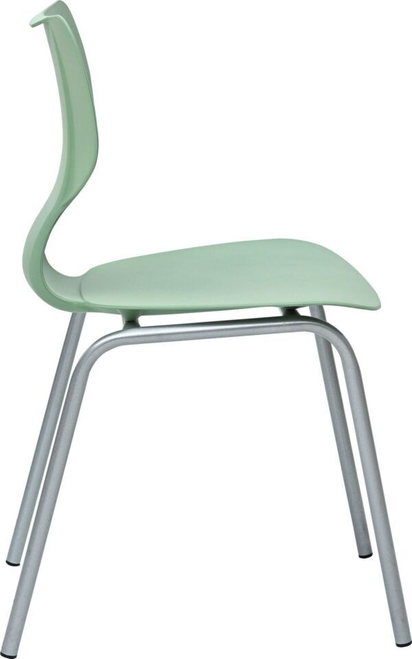 Stoel Snake – Kleur: Olijfgroen foto 2