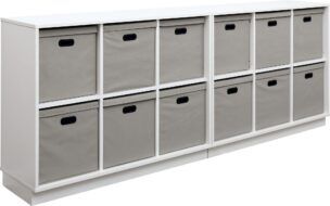 Lumo Lage Kast 4 – Wit