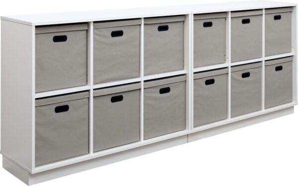 Lumo Lage Kast 4 – Wit foto 1