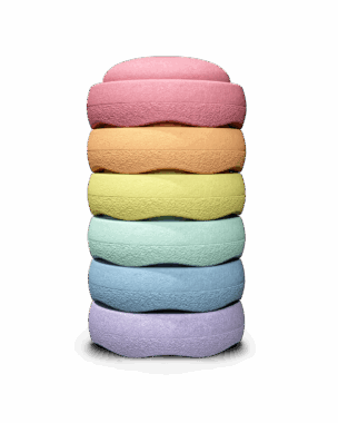 Stapelstein® Pastel set van 6