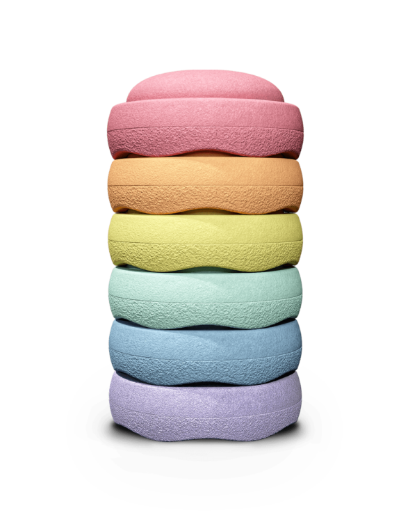 Stapelstein® Pastel set van 6 foto 1