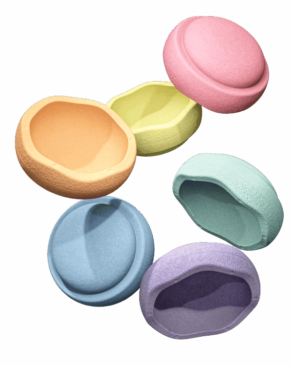 Stapelstein® Pastel set van 6
