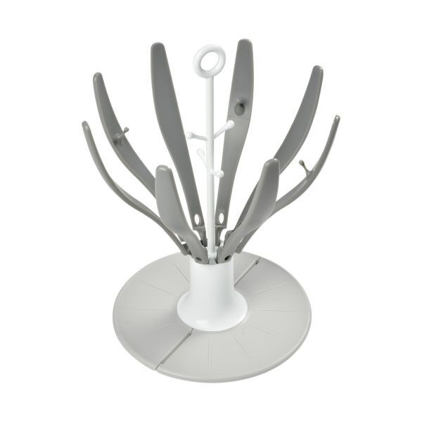 Béaba Flessenrek – Droogrek Inklapbaar Flower Grey