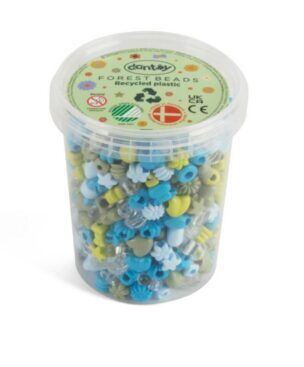 Dantoy Gerecyclede Bos Kralen XL ≈ 1580 stuks