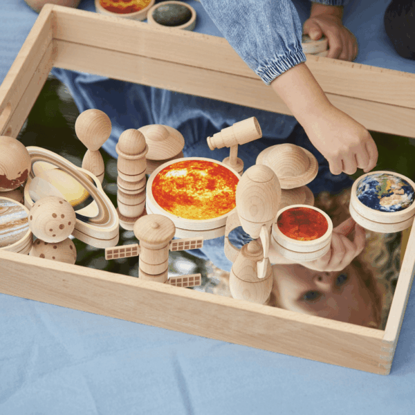 Tickit Houten spiegeltray