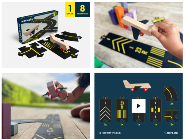 Waytoplay Runway 8-delig en 1 vliegtuig foto 1