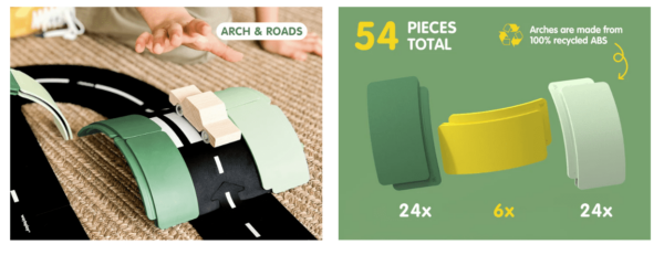 Waytoplay Arches – Builder Set 54 delig foto 2