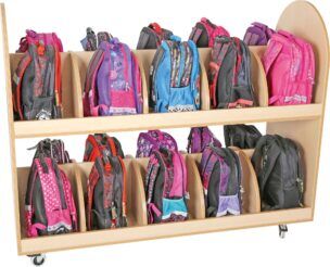 Houten Tassenwagen – Groot