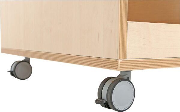 Houten Tassenwagen – Klein foto 2