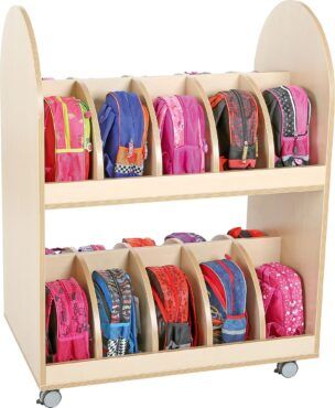 Houten Tassenwagen – Klein