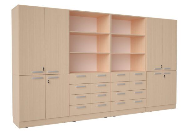 Louis Kastenwand XXL – Berken foto 2