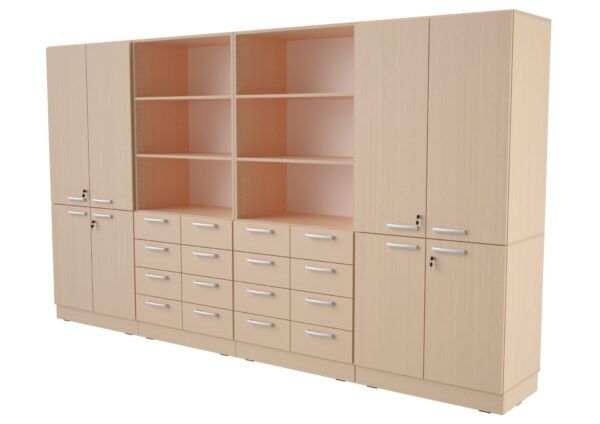 Louis Kastenwand XXL – Berken foto 1