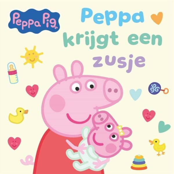 Boek – Peppa Pig – Peppa krijgt een zusje foto 1