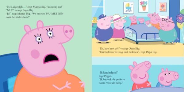 Boek – Peppa Pig – Peppa krijgt een zusje foto 2