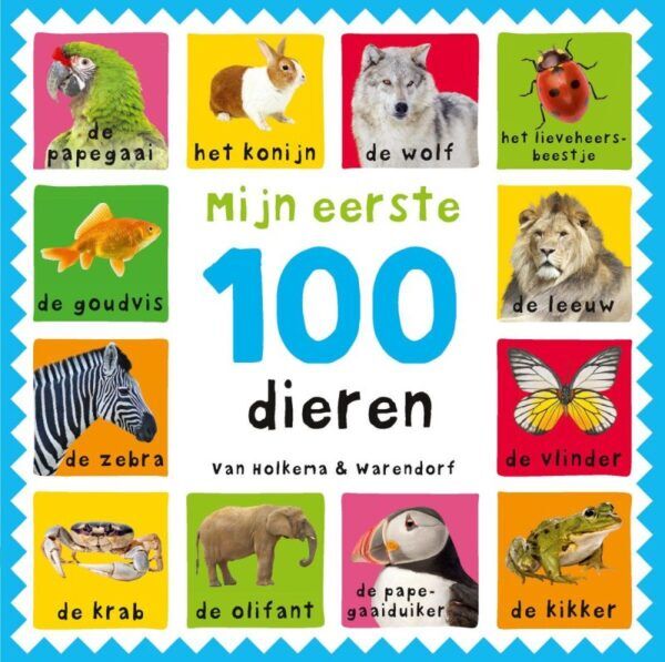 Boek – Mijn eerste 100 dieren foto 1