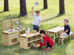 Outdoor Kinderopvang Speelset – 3-delig foto 2