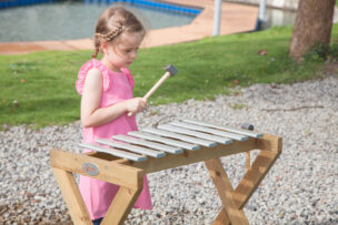 Buiten Metallofoon foto 2