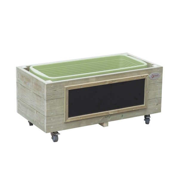 Outdoor Moestuinbak op Wielen