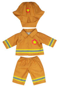 Miniland kleding set - Brandweer 38cm